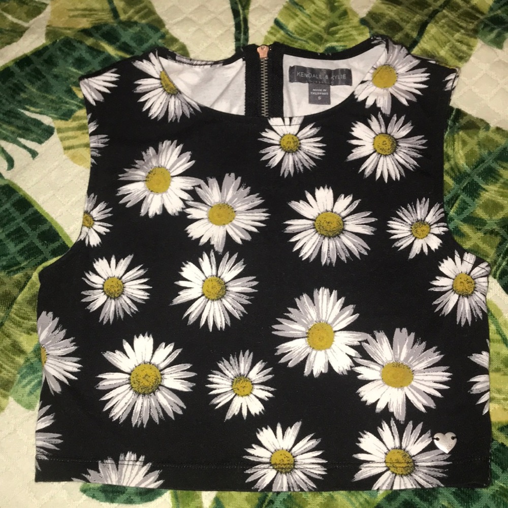 Sunflower crop top